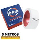 Fita Veda Rosca Teflon 12mm X 5m | Firlon | Kit 05 Un
